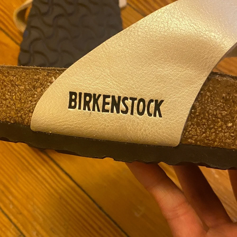 Birkenstock Women's Graceful Pearl White Sandals - Picture 5 of 5